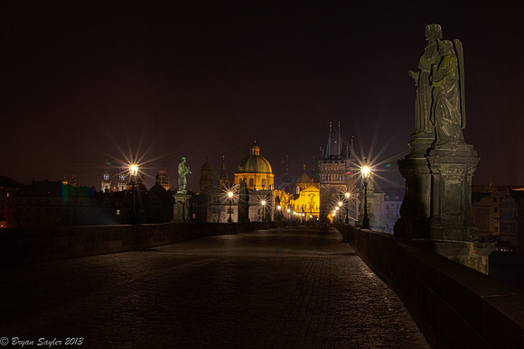 Charles Bridge at Night