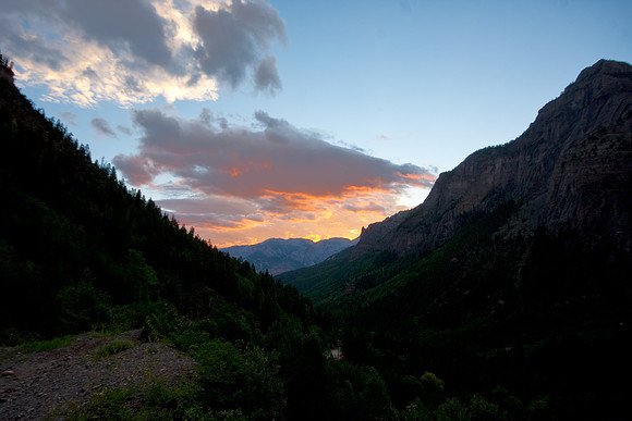 Sunrise in Ouray