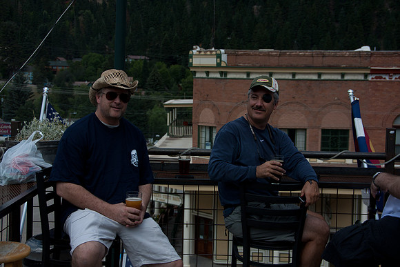 Rooftop at Ouray Brewery
