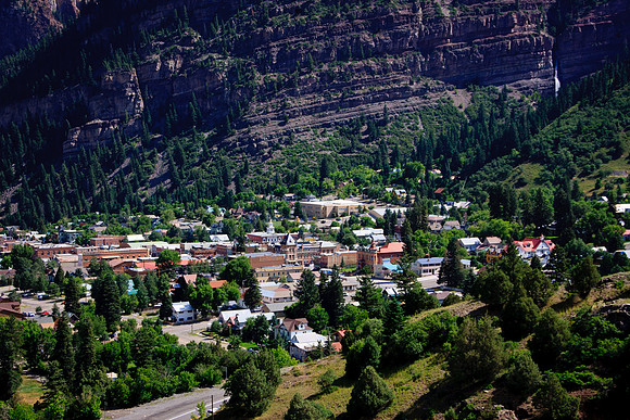 Ouray from Perimeter Trail