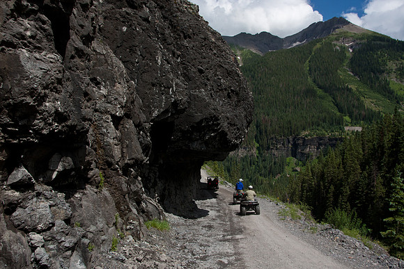 Road to Yankee Boy Basin