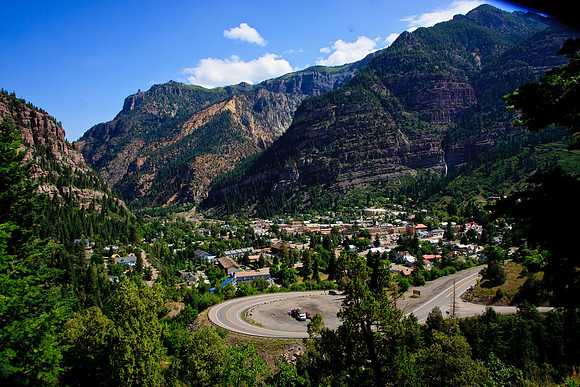 Ouray from Perimeter Trail