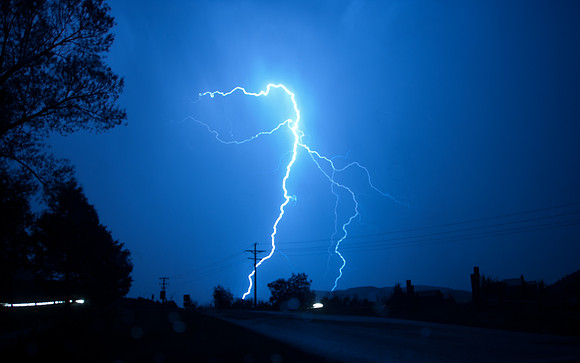 Lightning on the Road to Ouray