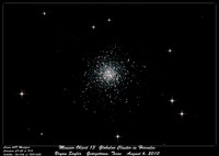 Messier 13 Globular Cluster in Hercules - 2010