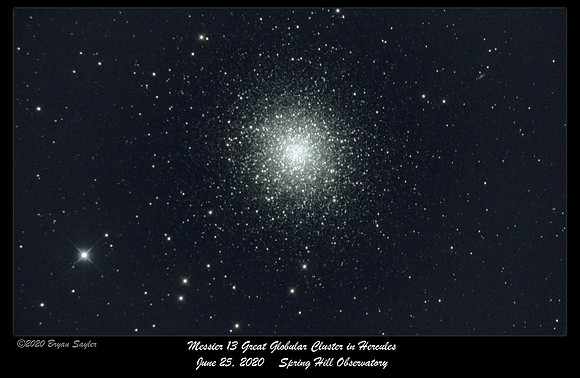 Messier 13 Globular Cluster in Hercules