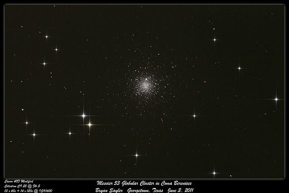 Messier 53 Globular Cluster in Coma Berenices