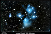 M45 The Pleiades Cluster