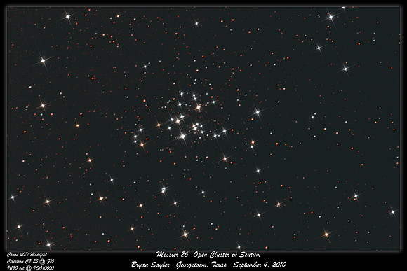 M26 Open Cluster in Scutum