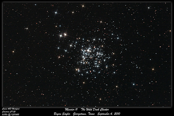 Messier 11  The Wild Duck Cluster