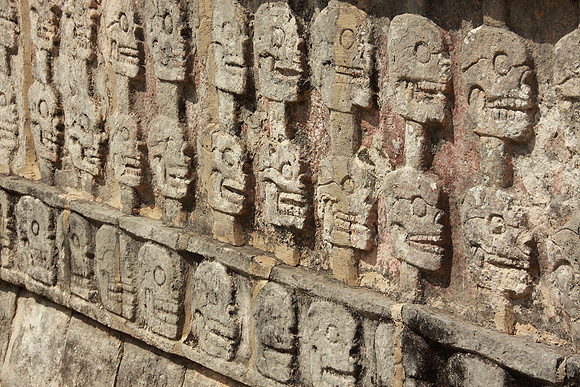 Tzompantli at Chichen Itza