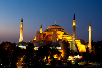 Hagia Sophia after Dark