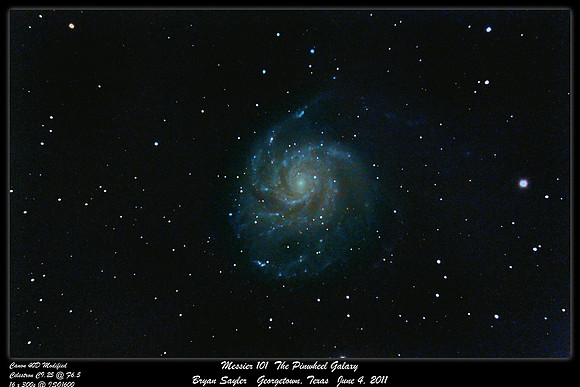 Messier 101 The Pinwheel Galaxy
